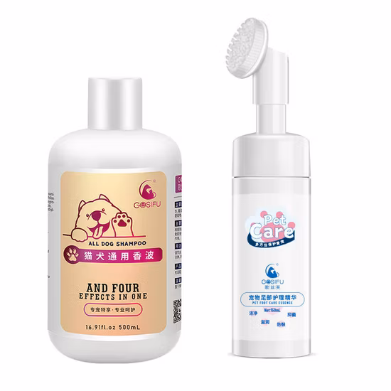 Cuidado hidratante para mascotas Limpieza de pies para mascotas Licencia para perros y gatos